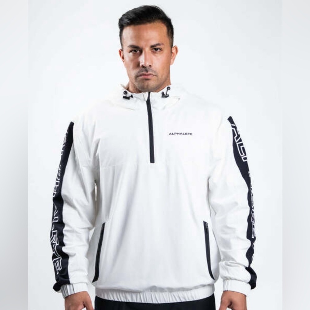 Alphalete infinity tech jacket, almost brand new. Worn once.